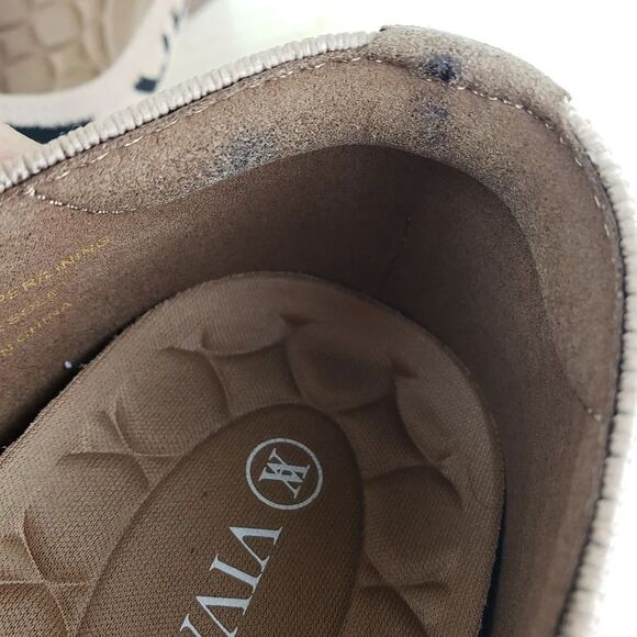 VIVAIA Wedge Shoes Size 40.5 Aria Pointed Toe Leopard Print Knit Casual Corpcore - Picture 16 of 16